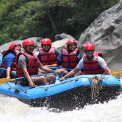 Bhotekoshi Rafting organized by Navigate Outdoors